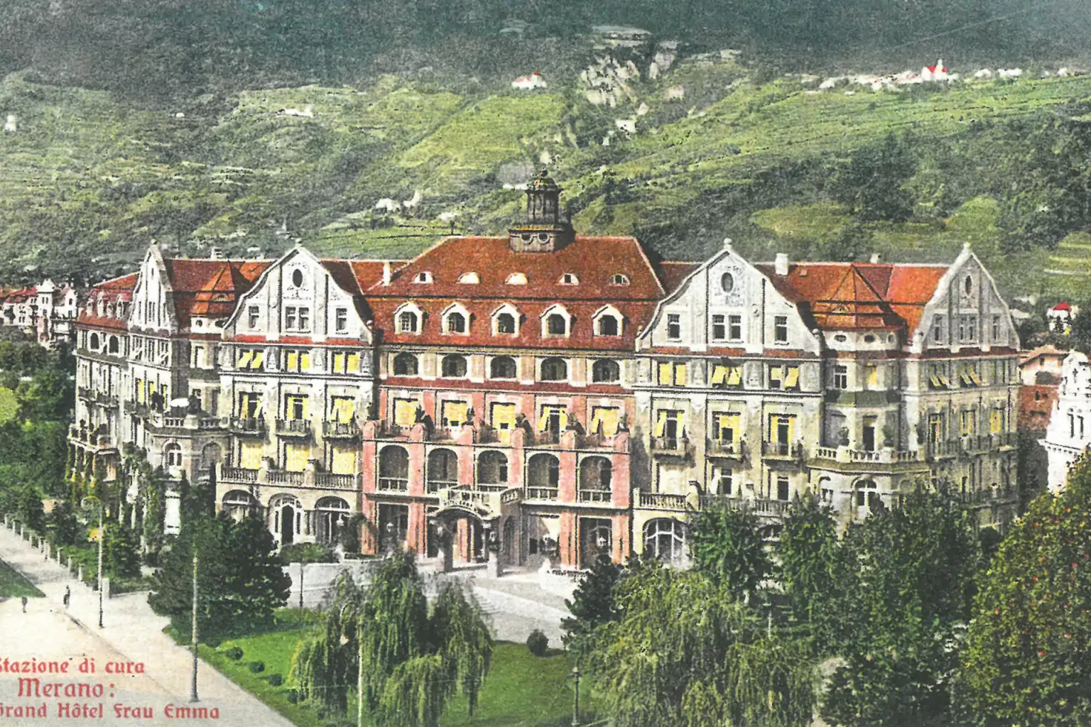 Stazione di cura Merano, Grand Hotel Frau Emma